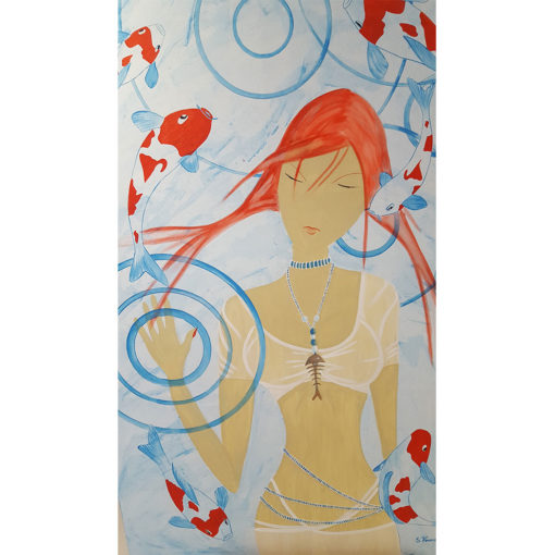 Le voyage des Kohakus - Acrylique sur toile